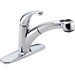 DELTA&reg; 467-DST Palo&reg; Kitchen Faucet, 1.8 gpm, 1/3 Faucet Holes, Chrome Plated, 1 Handles, Domestic, Commercial