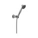 DELTA&reg; 55020 Premium Wall Mount Hand Shower, 1 Shower Head, 2 gpm, 60 to 82 in L Hose, 1/2-14 Male NPSM Connection, Chrome Plated, Import