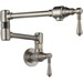 Brizo&reg; 62810LF-SS Traditional&reg; Pot Filler Faucet, 4 gpm, Stainless Steel, 2 Handles, Import
