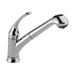 DELTA&reg; B4310LF Foundations&reg; Pull-Out Kitchen Faucet, 1.8 gpm, 1 Faucet Holes, Chrome Plated, 1 Handles, Import