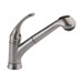 DELTA&reg; B4310LF-SS Foundations&reg; Pull-Out Kitchen Faucet, 1.8 gpm, 1 Faucet Holes, Stainless Steel, 1 Handles, Import