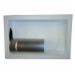 Deflect-O DVBOX Plastic Dryer Vent Box, 10-1/4 inch L x 4 inch W x 17-5/16 inch H