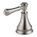 DELTA&reg; H697SS Cassidy&trade; Lever Handle, For Use With Model T11897-LHP Diverter Trim and Roman Tub Faucet, Brass, Stainless Steel, Import