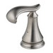 DELTA&reg; H698SS Cassidy&trade; French Curve Handle, For Use With Model T11897-LHP Diverter Trim and Roman Tub Faucet, Brass, Stainless Steel, Import