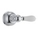 DELTA&reg; H712 Lever Handle, For Use With Series 13/14 Tub and Shower Faucet, Porcelain, Chrome Plated, Domestic