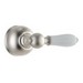 DELTA&reg; H712SS Lever Handle, For Use With Series 13/14 Tub and Shower Faucet, Porcelain, Stainless Steel, Domestic