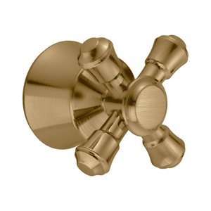 DELTA&reg; H795CZ Cassidy&trade; Cross Handle, For Use With Model 4797-FL-LHP Traditional Floor Mount Tub Filler Trim, Metal, Brilliance&reg; Champagne Bronze, Import