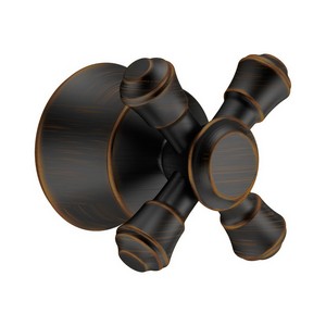 DELTA&reg; H795RB Cassidy&trade; Cross Handle, For Use With Model 4797-FL-LHP Traditional Floor Mount Tub Filler Trim, Metal, Venetian Bronze, Import
