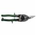 Midwest P6716R Regular Forged Steel Aviation Snip, 18 to 22AWG, 9-3/4 inch