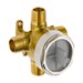 Brizo&reg; R60700 Universal Rough-In Valve Body, Forged Brass Body, Domestic