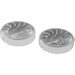 DELTA&reg; RP18373 Button Set, For Use With Trim Ring Replacement Part, Plastic, Chrome Plated, Domestic