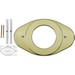 DELTA&reg; RP29827PB Shower Renovation Cover Plate, Brass, Polished Brass, Import