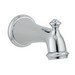 DELTA&reg; RP34357 Pull-Up Diverter Tub Spout, 6-1/2 in L x 3-1/8 in H, For Use With Victorian&reg; Tub and Shower Faucet, Chrome Plated, Import