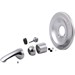 DELTA&reg; RP54870SS 600 Tub and Shower Renovation Kit, Brilliance&reg; Stainless Steel, Domestic
