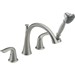 DELTA&reg; T4738-SS Lahara&reg; Roman Tub Trim, 1.75, 8 to 16 in Center, Brilliance&reg; Stainless Steel, 2 Handles, Hand Shower Yes/No: Yes, Domestic