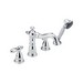 DELTA&reg; T4755-LHP Victorian&reg; Roman Tub Trim, 1.75, 8 to 16 in Center, Chrome Plated, Hand Shower Yes/No: Yes, Domestic