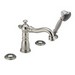 DELTA&reg; T4755-SSLHP Victorian&reg; Roman Tub Trim, 1.75, 8 to 16 in Center, Stainless Steel, Hand Shower Yes/No: Yes, Domestic