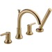 DELTA&reg; T4759-CZ Trinsic&reg; Roman Tub Trim, 2 gpm, 8 to 16 in Center, Brilliance&reg; Champagne Bronze, 2 Handles, Hand Shower Yes/No: Yes, Domestic, Residential