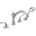 DELTA&reg; T4792 Addison&trade; Roman Tub Trim, 2, 8 to 16 in Center, Chrome Plated, 2 Handles, Hand Shower Yes/No: Yes, Import