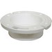 PVC DWV Closet Flange, 4 inch x 3 inch, Spigot