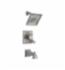DELTA&reg; 174930-SS Monitor&reg; 17 Tub and Shower Trim, 2.5 gpm Shower, Hand Shower Yes/No: No, Stainless Steel