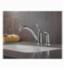 DELTA&reg; 175-DST Classic Kitchen Faucet, 1.8 gpm, Chrome Plated, 1 Handles, Domestic