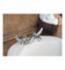 DELTA&reg; 21C142 TECK&reg; Heavy Duty Centerset Sink Faucet, 1.5 gpm, 2.6 in H Spout, 4 in Center, Chrome Plated, 2 Handles, Import, Commercial