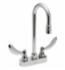 DELTA&reg; 27C4944 TECK&reg; Heavy Duty Lavatory Sink Faucet, 1.5 gpm, 6.7 in H Spout, 4 in Center, Chrome Plated, 2 Handles, Import, Commercial