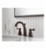 DELTA&reg; 3575-RBMPU-DST Leland&reg; Widespread Lavatory Faucet, 1.5 gpm, 4-1/4 in H Spout, 4 to 16 in Center, Venetian Bronze, 2 Handles, Pop-Up Drain, Commercial