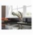 DELTA&reg; 467-SS-DST Palo&reg; Kitchen Faucet, 1.8 gpm, 1/3 Faucet Holes, Stainless Steel, 1 Handles, Domestic, Commercial