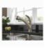DELTA&reg; 467-SS-DST Palo&reg; Kitchen Faucet, 1.8 gpm, 1/3 Faucet Holes, Stainless Steel, 1 Handles, Domestic, Commercial