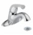 DELTA&reg; 523LF-HGMHDF HDF&reg; Centerset Lavatory Faucet, 0.5 gpm, 1-11/16 in H Spout, 4 in Center, Chrome Plated, 1 Handles, Grid Strainer Drain, Domestic, Commercial