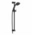 DELTA&reg; 57014-RB Lahara&reg; Premium Hand Shower, 3 Shower Head, 2.5 gpm, 70 in L Hose, 1/2-14 Male NPSM Connection, Venetian Bronze, Slide Bar: Yes, Import