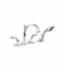 Brizo&reg; T67430-PC Virage&reg; Roman Tub Trim, 18.5, 10 to 16 in Center, Polished Chrome, 2 Handles, Hand Shower Yes/No: Yes, Import
