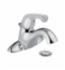 DELTA&reg; 520LF-HGMHDF HDF&reg; Centerset Lavatory Faucet, 0.5 gpm, 1-11/16 in H Spout, 4 in Center, Chrome Plated, 1 Handles, Metal Pop-Up Drain, Domestic, Commercial