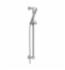 DELTA&reg; 57085 Compel&reg; Premium Hand Shower, 1 Shower Head, 2 gpm, 60 to 82 in L Hose, 1/2-14 Male NPSM Connection, Chrome Plated, Slide Bar: Yes, Import
