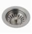 DELTA&reg; 72010-SS Kitchen Sink Flange and Strainer, Brass, Import