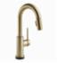 DELTA&reg; 9959T-CZ-DST Touch2O&reg; Trinsic&reg; Pull-Down Bar/Prep Faucet, 1.8 gpm, 8 in Center, Brilliance&reg; Champagne Bronze, 1 Handles, Domestic
