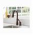 DELTA&reg; 9978-RB-DST Leland&reg; Pull-Down Bar/Prep Faucet, 1.8 gpm, Venetian Bronze, 1 Handles, Domestic