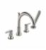 DELTA&reg; T4759-SS Trinsic&reg; Roman Tub Trim, 2, 8 to 16 in Center, Brilliance&reg; Stainless Steel, 2 Handles, Hand Shower Yes/No: Yes, Domestic, Residential