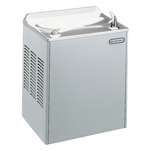 Elkay® EWCA8 Lead Free Wall Mount Water Cooler, 8 gph, Light Gray Granite Vinyl Clad Steel