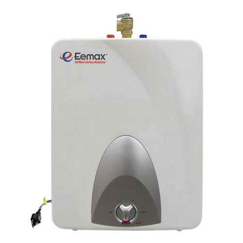 Eemax EMT25 Mini-Tank Point of Use Electric Water Heater, 4 gal, 1.4kW