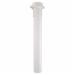 Watts 717 6662 PVC White One End Slip-Joint Extension Tube, 1-1/2 inch x 12 inch