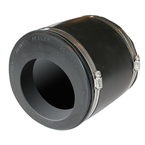 Fernco&reg; Elastomeric PVC Flexible Straight Coupling, 10 inch x 10 inch, CI x CI