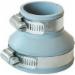 Qwik DTC-215 PVC Drain And Trap Connector, 2 inch x 1-1/2 inch Or 1-1/4 inch, Threaded