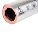 Atco&reg; 30 R6 Insulated 2-Ply Polyester Core Flexible Duct, 18 inch x 25 ft