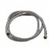 Fluidmaster 12IM60 Stainless Steel Braided Lead-Free Icemaker Water Supply Connector, 1/4 inch x 1/4 inch, Compression