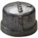 Billco Galvanized Malleable Iron Threaded Cap, 1/2 inch