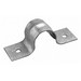 Galvanized 2-Hole Pipe Strap, 2-1/2 inch IPS