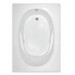 Aquarius Contractor Advantage RN TAHI 5 Premium Cast Acrylic Whirlpool Tub, 60 inch x 42 inch x 18.25 inch, 49 gal, White